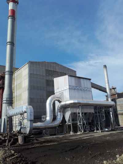 Veći vrećasti filter površine 1200m2